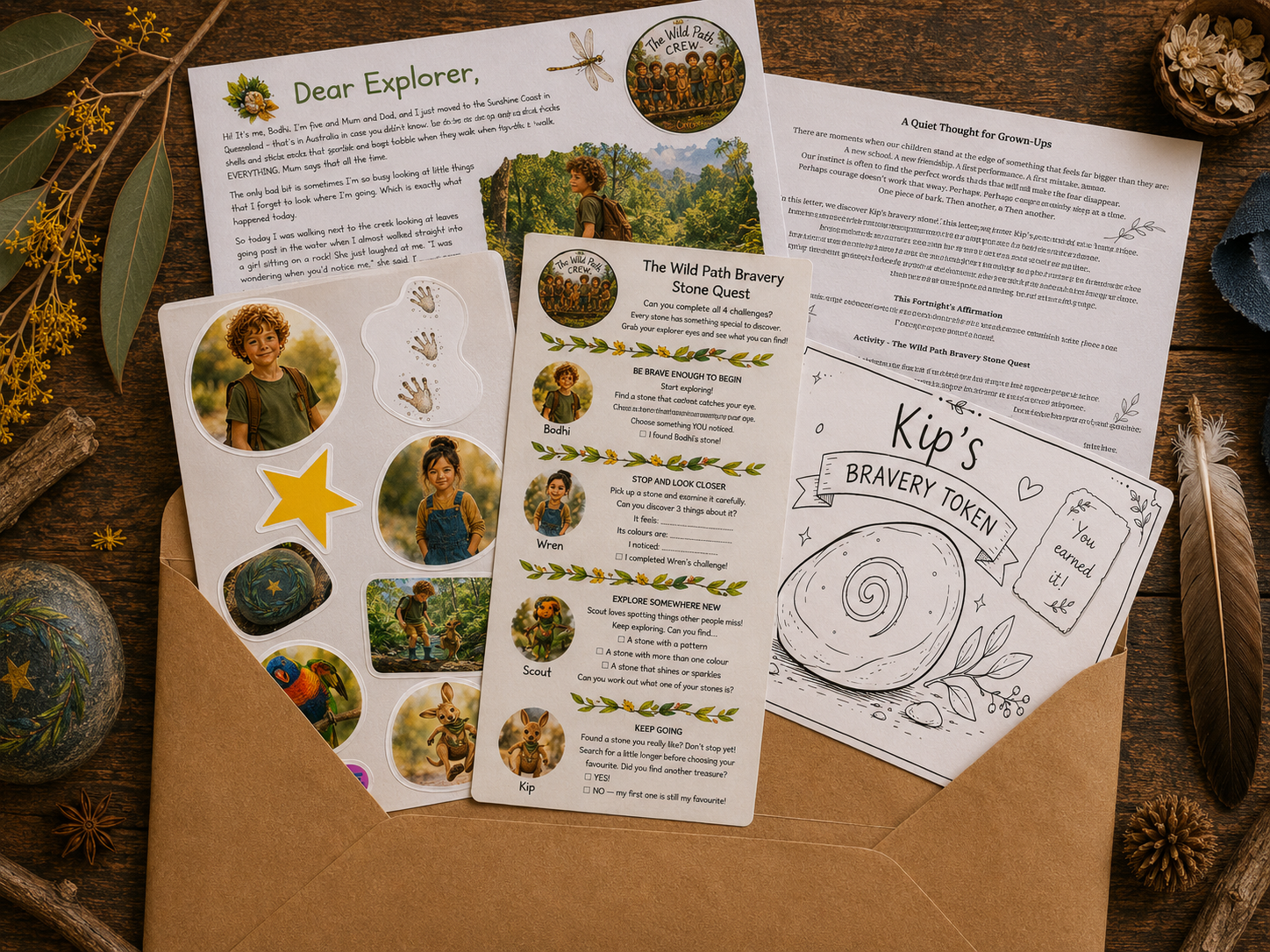 Subscription letter sample pack image