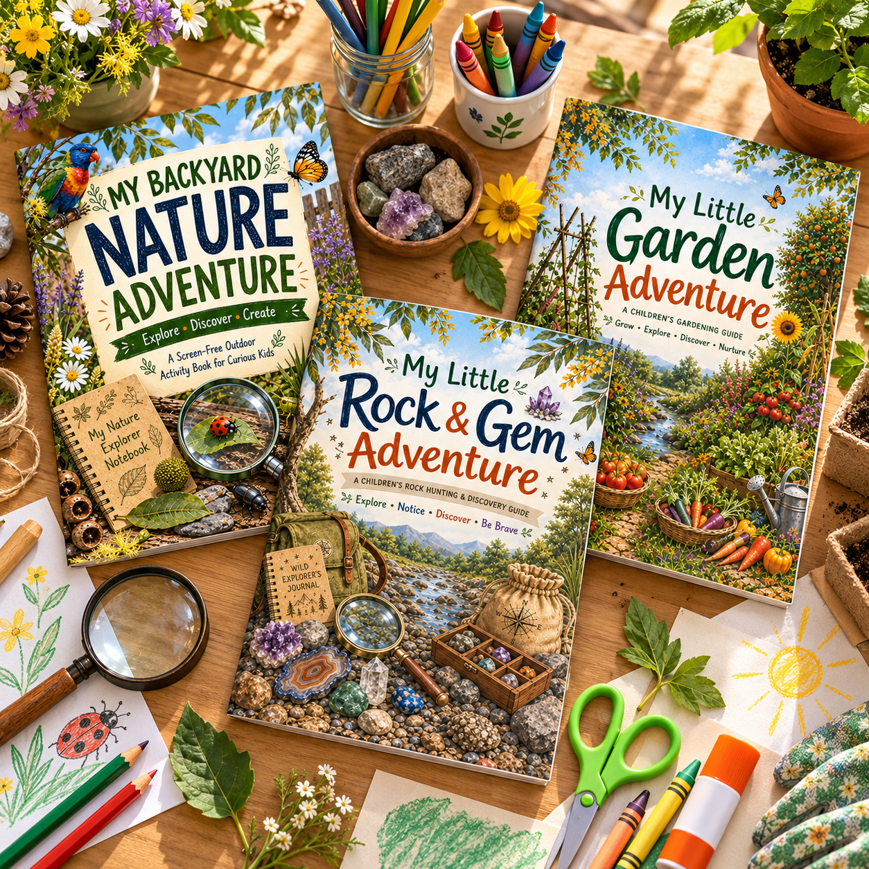 3 activity books for kids screen free adventures